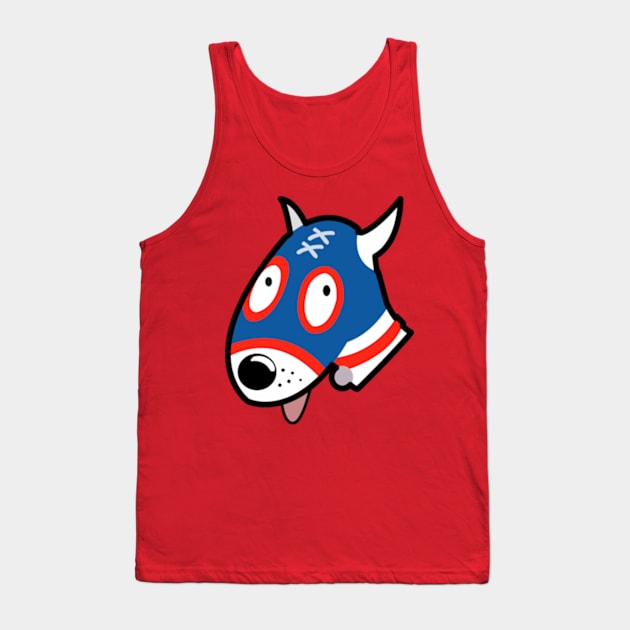 Masked Dog Tank Top by LuisP96